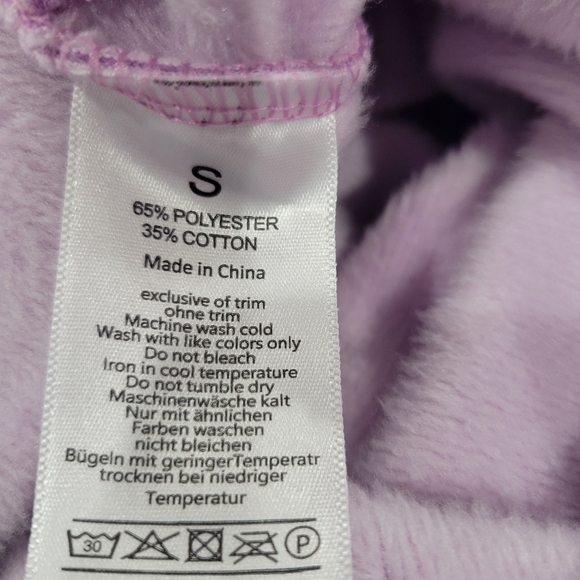 New In Bag! The Warmy Purple Oversized Hoodie Dress With Pocket Size Small - Picture 5 of 5